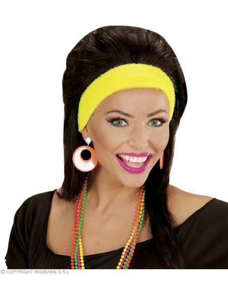 Boucles d'oreilles vert néon