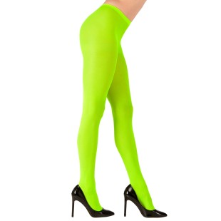 Leggings résille fluo jaune