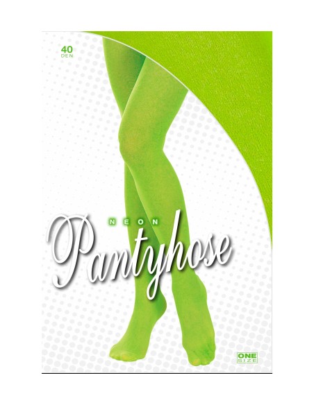 Leggings résille fluo jaune