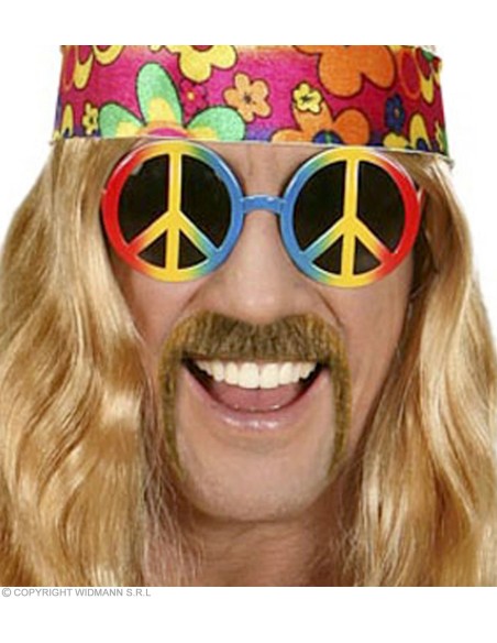 Barbe longue rousse avec lèvres