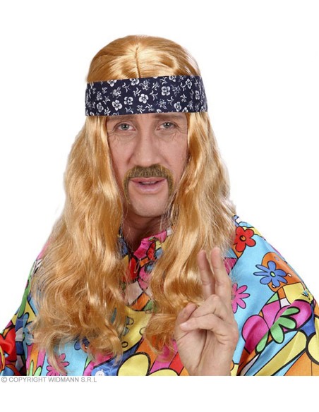 Barbe longue rousse avec lèvres