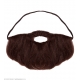 Moustache gaulois orange