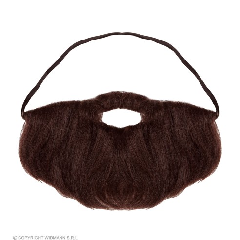 Moustache gaulois orange