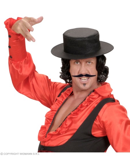 Poils pour torse noirs