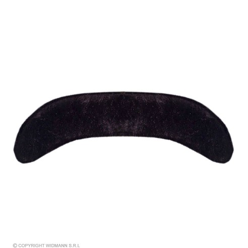Moustache année 70 noire
