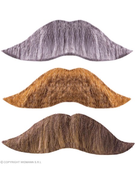 Moustache roi adhésive