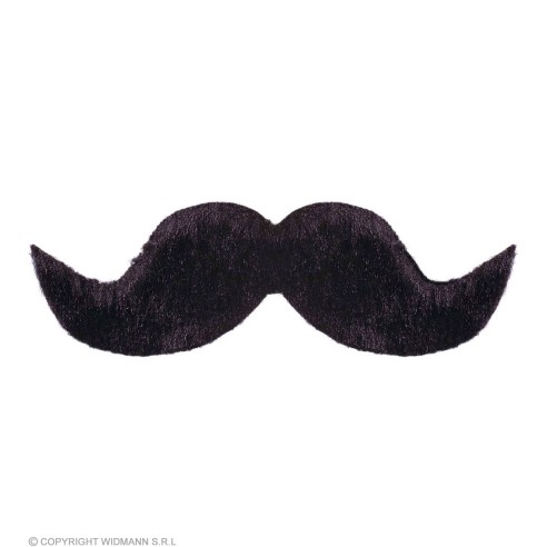 Moustache fermier noire