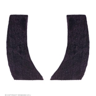 Moustache chinois noire 2