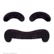 Moustache gentleman noire