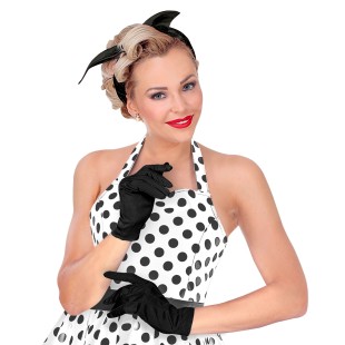 Gants courts noirs 2