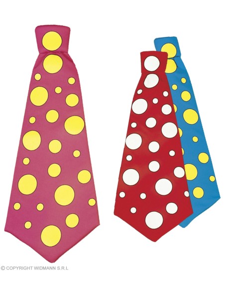 Grande cravate de clown