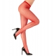 Collants resille rouges