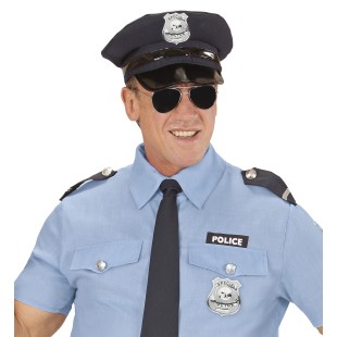 Insigne police argenté 2