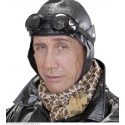 Bonnet aviateur simili cuir