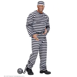 Déguisement Prisonnier noir et blanc 2