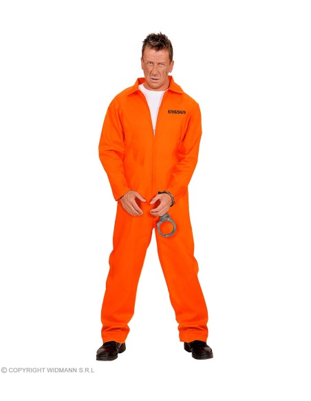 Déguisement Prisonnier orange