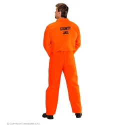 Déguisement Prisonnier orange 2