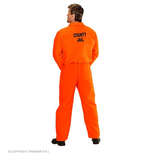 Déguisement Prisonnier orange