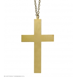 Collier croix en or