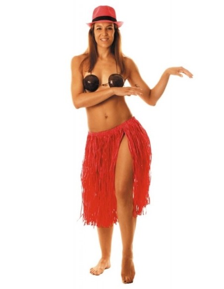 60 Jupes Hawaïennes naturelle 45cm