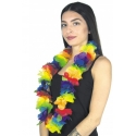 Collier Rainbow grosses fleurs