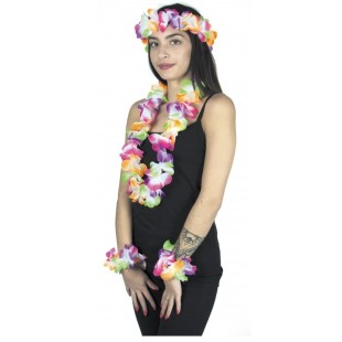 12 Colliers hawaïen Rainbow