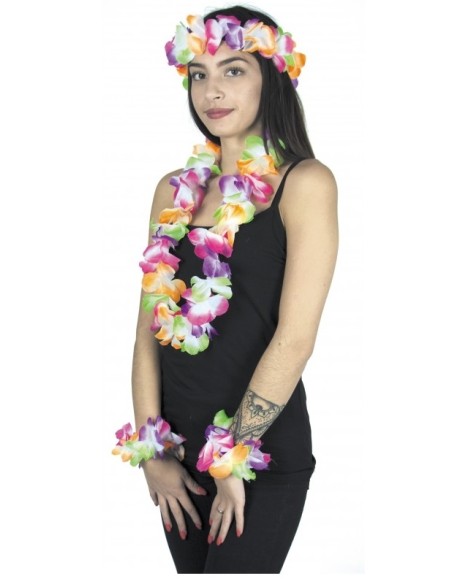 12 Colliers hawaïen Rainbow