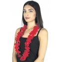 Collier Hawai rouge