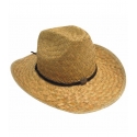 Chapeau cowboy paille