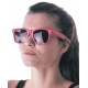 Lunettes fluo roses