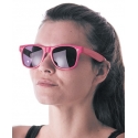 Lunettes fluo roses