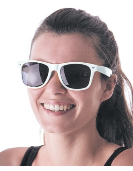 Lunettes fluo blanches