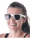 Lunettes fluo blanches