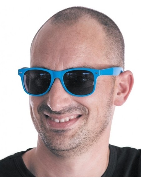 Lunettes fluo bleues