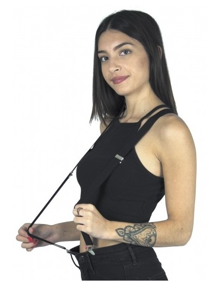 Bretelles fluo bleues