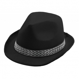 Chapeau borsalino polyester noir