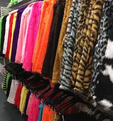 Manteaux fourrure carnaval