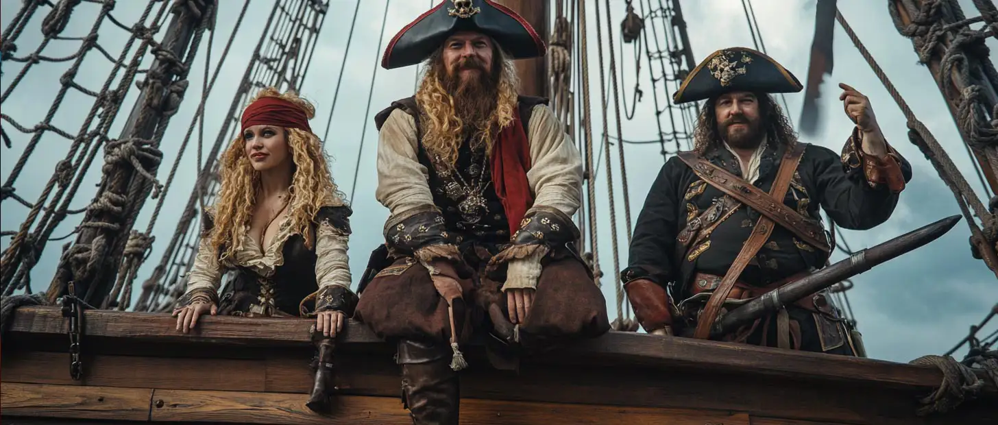 D&eacute;guisements et accessoires th&egrave;me pirate