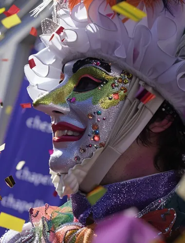 Maquillage carnaval Dunkerque