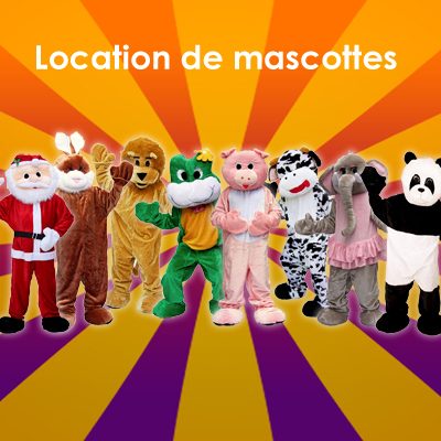Vente et location de Mascottes chez Festimania