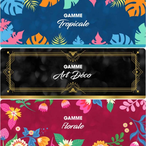 Nouveaux thèmes déco anniversaire